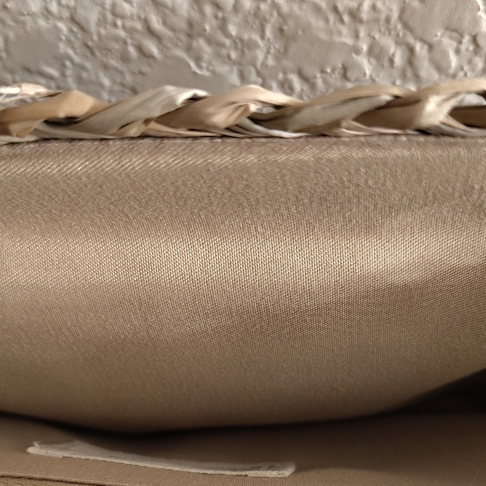 Universal Thread Tan and Brown Woven Crossbody Bag MBCS - Picture 9 of 13